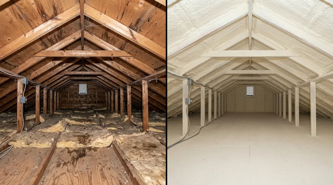 Result spray foam insulation in Cleveland - Cleveland Spray Foam Insulation